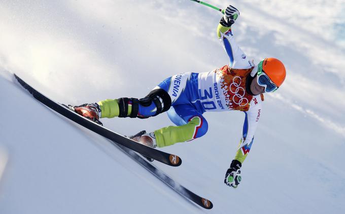 Leta 2014 je na olimpijskem smuku v Sočiju zasedla 10. mesto. | Foto: Reuters