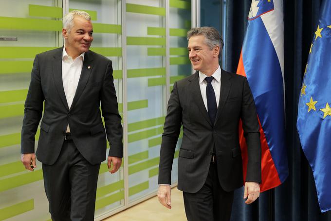 Golob in Arsenovič sta se pogovarjala o nujnih večjih premikih za zmanjšanje razvojnih zaostankov. | Foto: STA