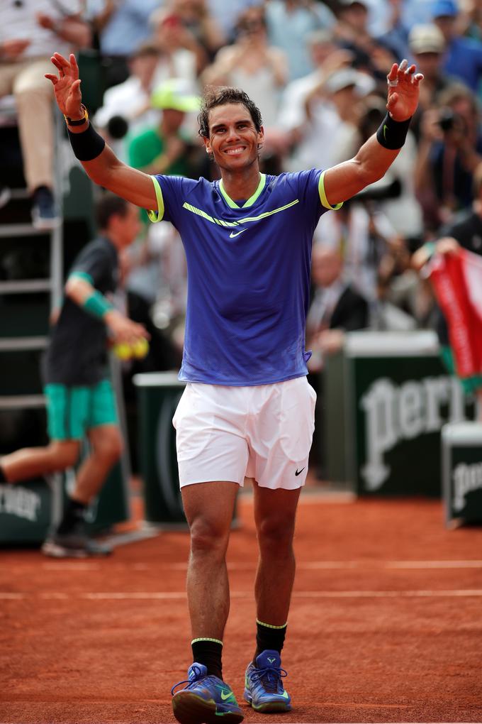 Rafael Nadal je po letu 2014 prvič zmagal na turnirju za grand slam. | Foto: Reuters