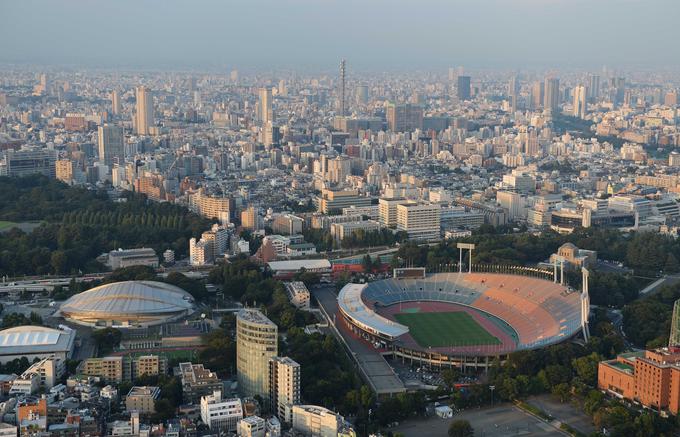 V Tokiu je že zgrajenih veliko objektov, ki bodo gostili olimpijske igre. Na novo jih bodo postavili še enajst. | Foto: Guliverimage/Getty Images