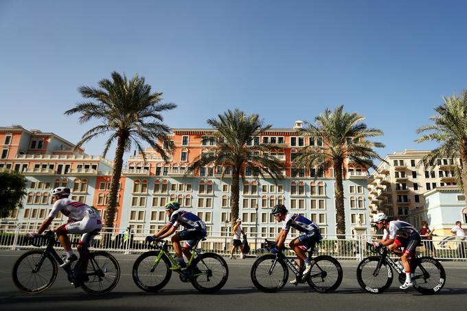 Slovenski kolesarji so spet med osmoljenci dirke svetovnega prvenstva, saj v Dohi nihče od treh ni prišel do cilja.  | Foto: Getty Images