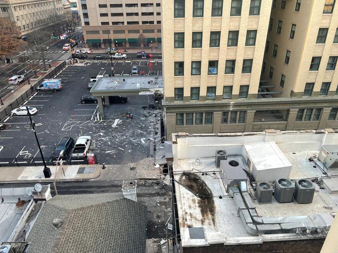eksplozija, hotel, Sandman Signature, Dallas | Foto: Reuters