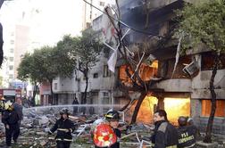 Foto: Eksplozija v Rosariu v Argentini zahtevala več kot deset žrtev