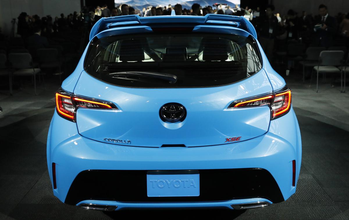 Toyota ZDA | Med najzaslužnejšimi modeli za izkupiček Toyote v ZDA je bila tudi corolla. | Foto Reuters