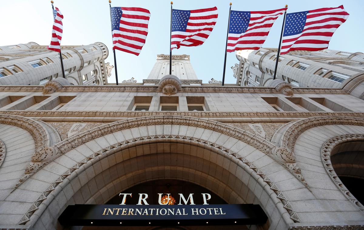 Trumpov hotel v Washingtonu | Foto Reuters