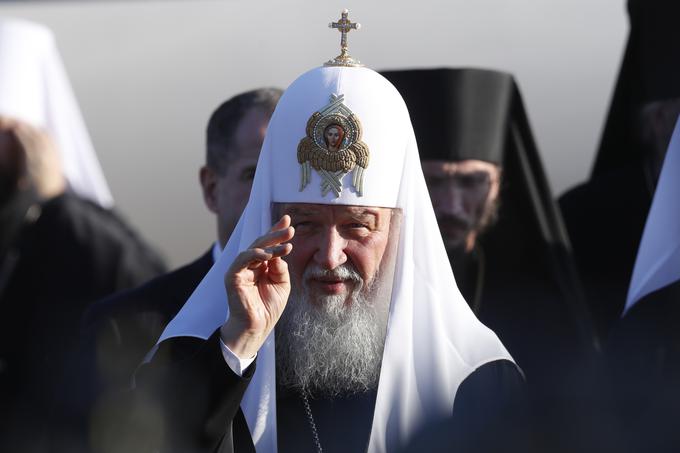 "Očetnjava gre skozi težak del svoje zgodovinske poti," je v pridigi ob pravoslavnem božiču dejal 77-letni Kiril. | Foto: Reuters