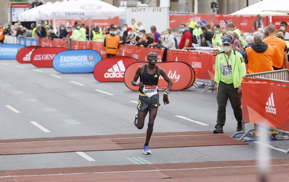 Jacob Kiplimo | Jacob Kiplimo je v Lizboni postavil nov svetovni rekord v polmaratonu. | Foto Guliverimage