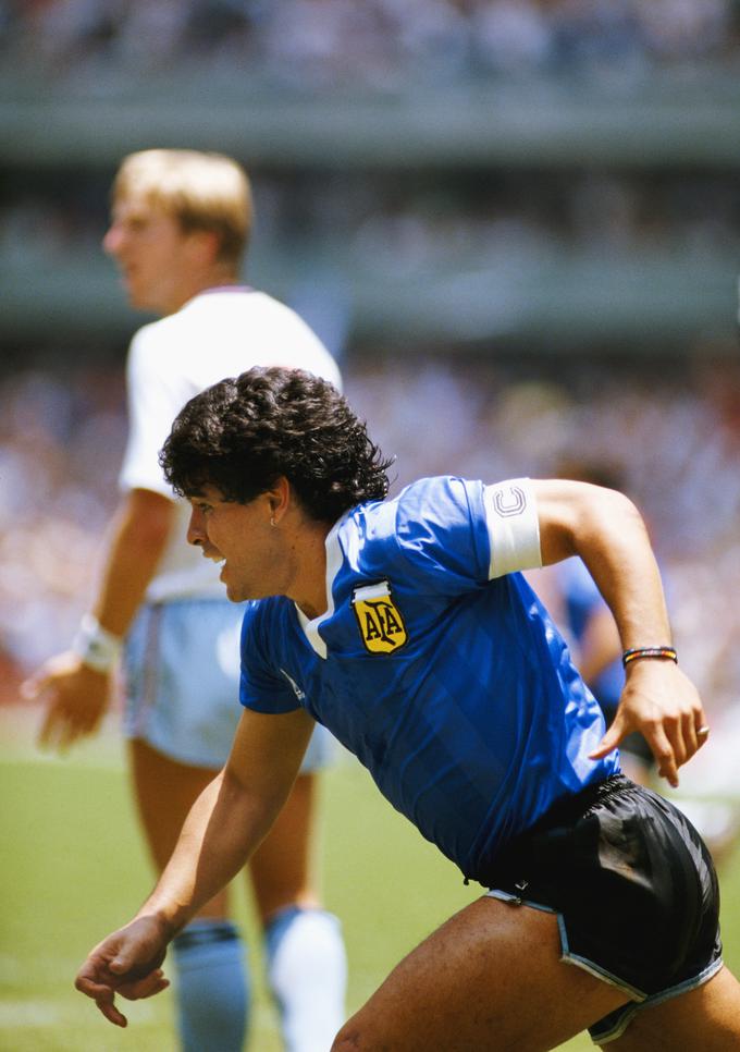 Maradona je v Mehiki nastopil na drugem svetovnem prvenstvu. Na domačem SP 1978 je manjkal. | Foto: Guliverimage/Getty Images