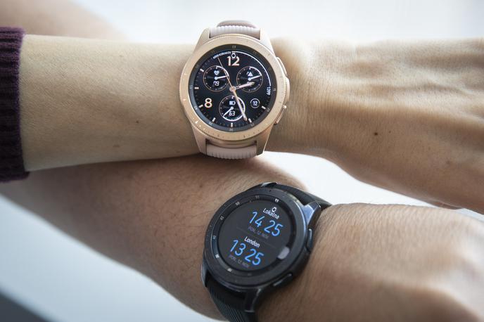 Samsung Galaxy Watch, pametna ura | Pametno uro Samsung Galaxy Watch so napovedali v začetku avgusta, nekako mimogrede ob napovedi Samsungovega trenutno najprestižnejšega pametnega telefona Samsung Galaxy Note 9, s katerim se tudi najbolj razume. | Foto Bojan Puhek