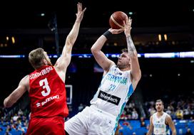 četrtfinale EuroBasket Slovenija Poljska Luka Dončić