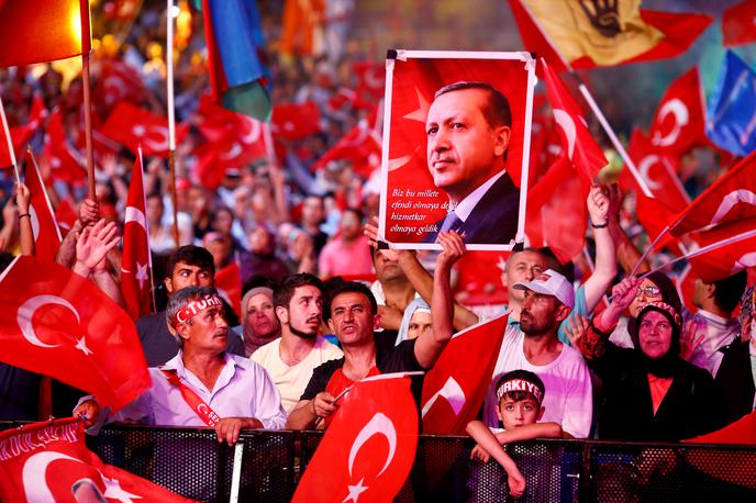 Erdoganovi privrženci | Foto Reuters