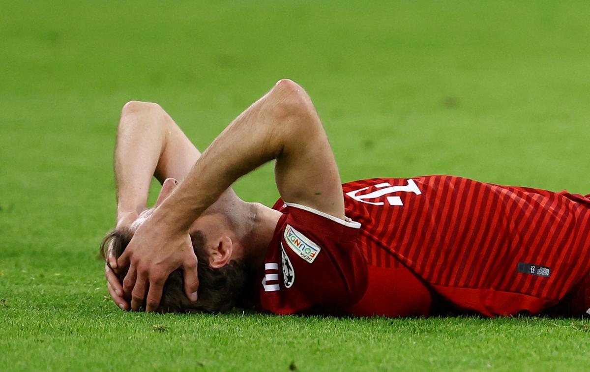 Bayern Villarreal | Zvezdniki Bayerna so iz boja za evropsko krono izpadli že v četrtfinalu lige prvakov. Razočaranje v vrstah najboljšega nemškega kluba je bilo ogromno. | Foto Reuters
