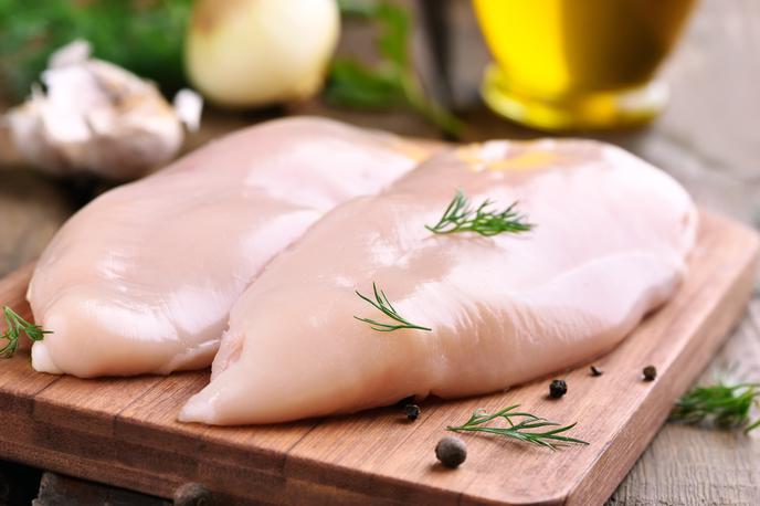 Piščančje meso, piščanec, piščančje prsi | Foto Thinkstock
