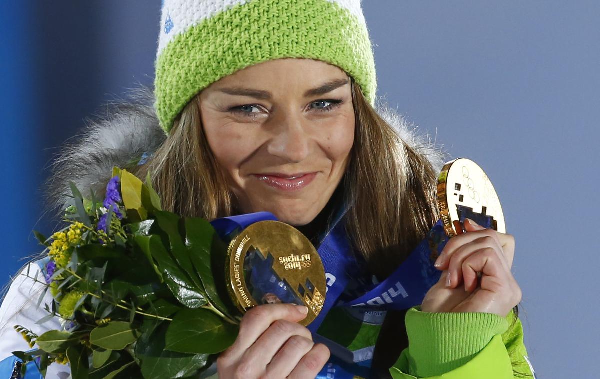 Tina Maze 2014 | Nekdanja šampionka Tina Maze je v dobrodelne namene pomagala zbrati 135 tisoč evrov. | Foto Reuters