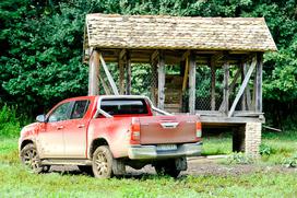 Toyota hilux - terenski preizkus Srbija, Fruška gora