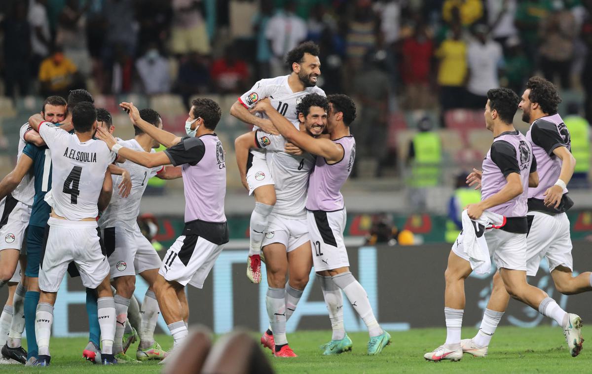 Egipt | Veselje nogometašev Egipta po zmagi nad Slonokoščeno obalo. | Foto Reuters