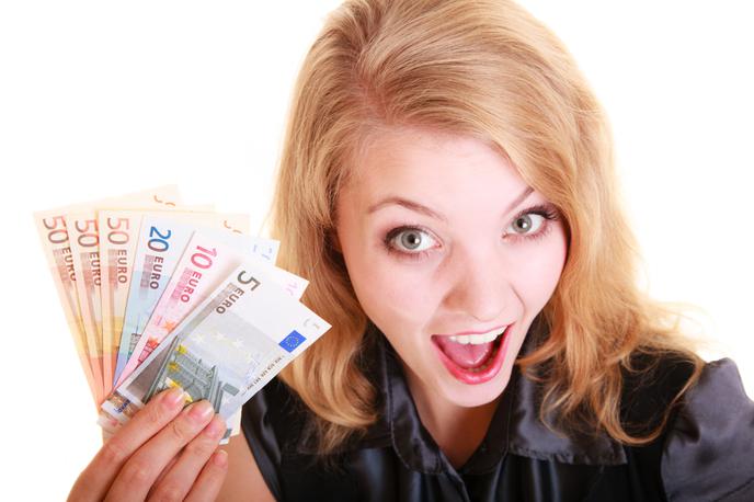 denar, evri | Bodo tudi banke v Sloveniji kdaj plačevale potrošnikom za najem stanovanjskega posojila? | Foto Thinkstock