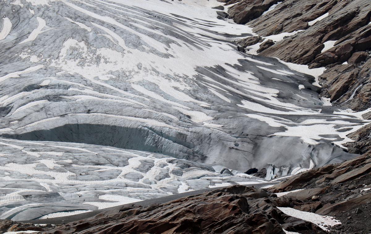 Gletscherweg Innergschlöss | Ledenik Schlatenkees pod mogočno goro Grossvenediger. | Foto Matej Podgoršek