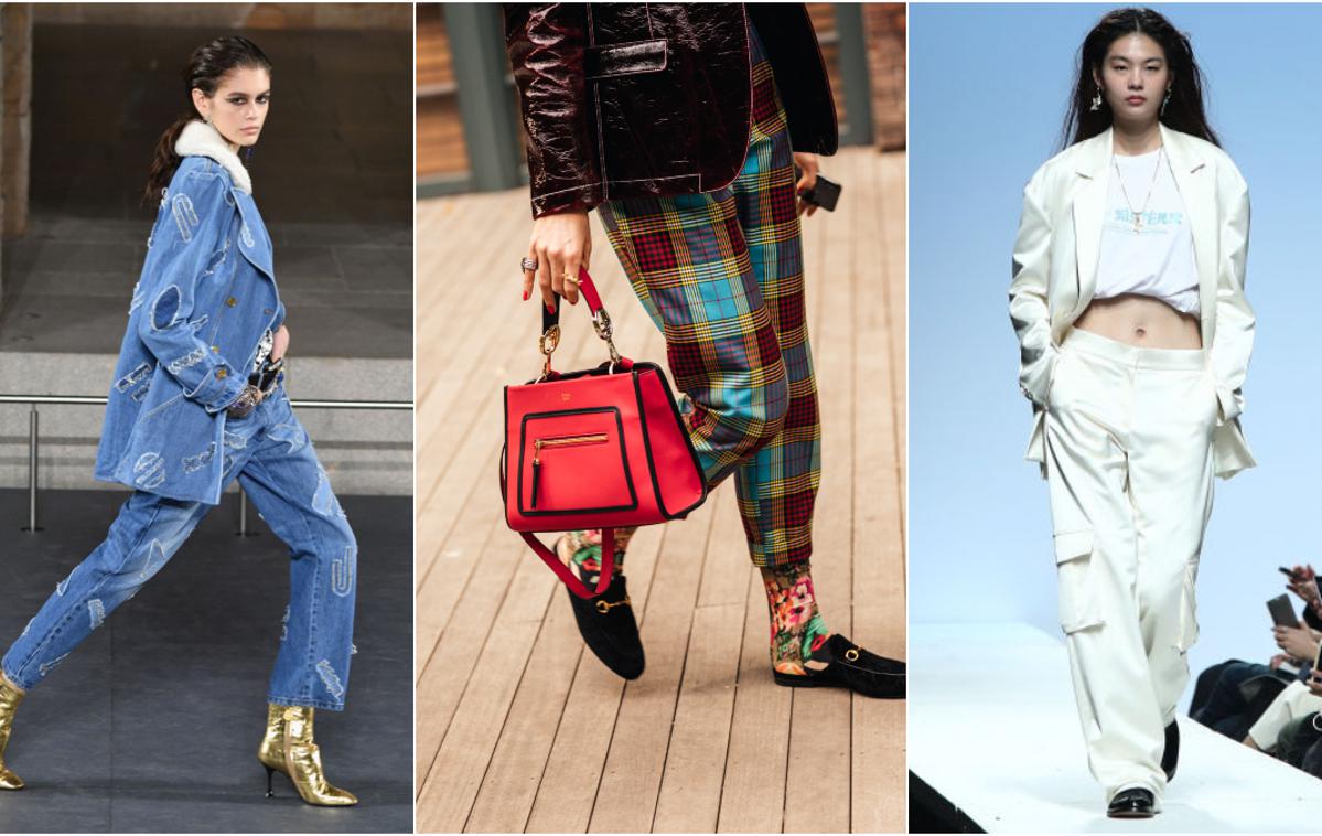 moda, trend | Jakna iz džinsa, natikači v stilu copat in vojaške hlače so nekateri od nezaželenih kosov. | Foto Getty Images / Cover Images