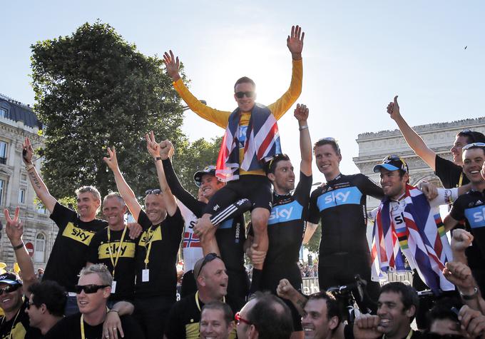 Wiggins je bil skupni zmagovalec Toura leta 2012. Istega leta je postal še olimpijski prvak v kronometru.  | Foto: Guliverimage/Vladimir Fedorenko