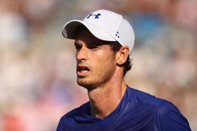 Andy Murray je doživel boleč poraz v prvem krogu. | Foto: Guliverimage/Getty Images