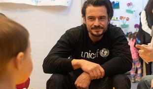 Filmski zvezdnik se je srečal z begunci iz Ukrajine