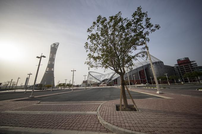 Objekt, ki bo gostil letošnje atletsko svetovno prvenstvo, stoji sredi velikega športnega središča. | Foto: Getty Images