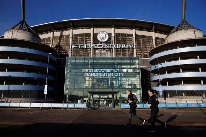 Manchester City | Manchester City je sporočil, da ne bo koristil vladnih denarnih sredstev za plače svojega osebja. | Foto Reuters