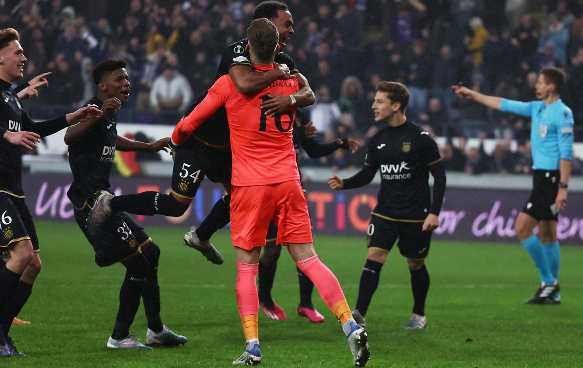 Anderlecht | Nogometaši Anderlechta so v 1/16 finala po izvajanju kazenskih strelov izločili Ludogorec. | Foto Reuters