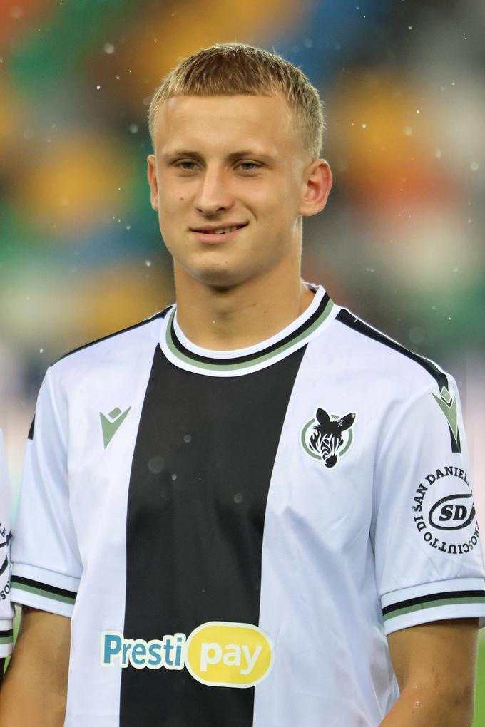 David Pejičić je debitiral za člansko moštvo Udineseja pri 16 letih. | Foto: Guliverimage