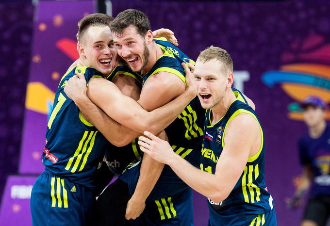 Slovenija Španija Eurobasket | Foto: Vid Ponikvar