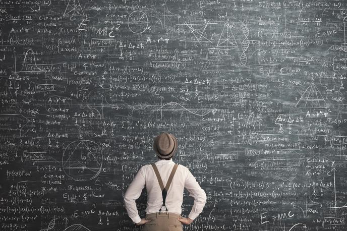 Matematika, razmišljanje, tabla, faks, študij | Foto Thinkstock