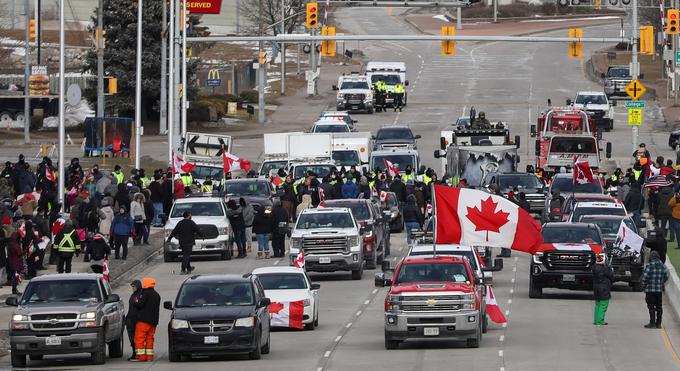protest Kanada vozniki | Foto: Reuters
