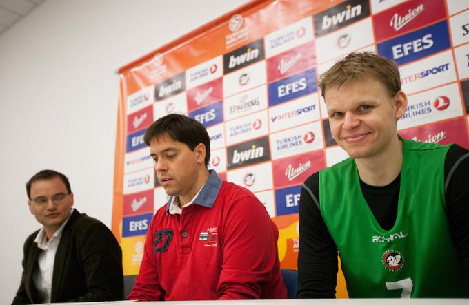 Teemu Rannikko je bil dvakrat v karieri del Union Olimpije. Najprej med letoma 2005 in 2007, nato pa še v sezoni 2012/13. | Foto: Vid Ponikvar