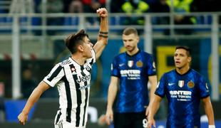 Handanovićev Inter v 89. minuti ostal brez zmage nad Juventusom
