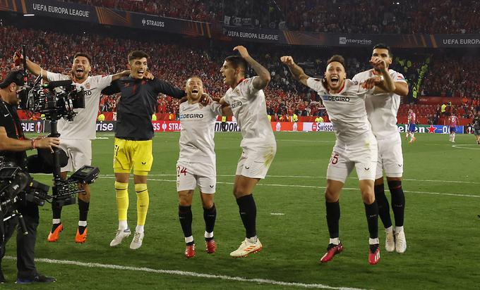 Sevilla bo igrala finale evropske lige. | Foto: Reuters