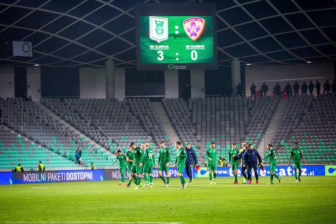 Olimpija kljub prednosti s 3:0 sporoča, da potnik v polfinale še zdaleč ni odločen. | Foto: Žiga Zupan/Sportida