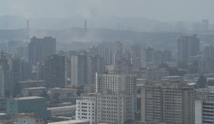Domnevna eksplozija sprožila potres na meji med Kitajsko in Severno Korejo