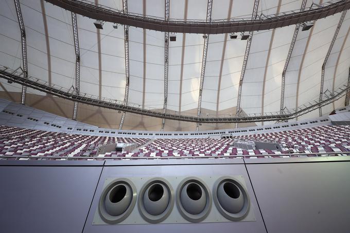 Take so klimatske naprave, ki bodo hladile športnike in obiskovalce na štadionu Khalifa. | Foto: Getty Images