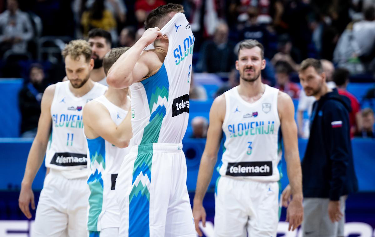 Slovenska košarkarska reprezentanca, EuroBasket 2022 | Slovenska košarkarska reprezentanca je na letošnjem EuroBasketu izpadla v četrtfinalu proti Poljski. | Foto Vid Ponikvar