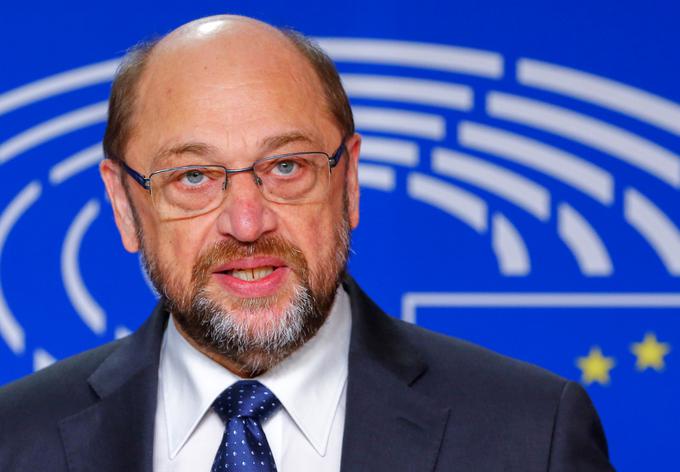 V prvi polovici mandata je Evropskemu parlamentu predsedoval socialist Martin Schulz. | Foto: Reuters