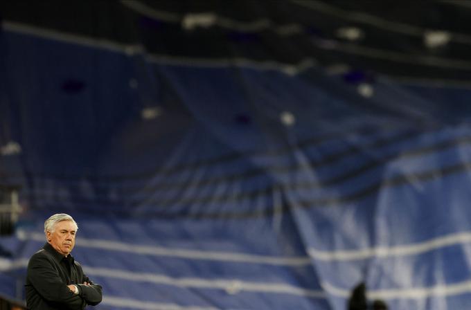 Carlo Ancelotti bo z Realom igral v polfinalu. | Foto: Reuters
