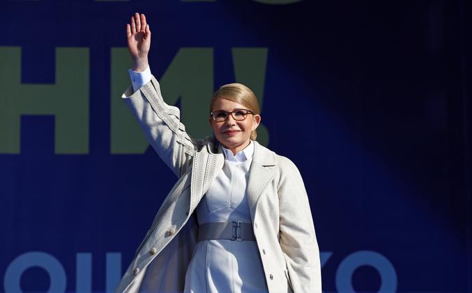 Timošenkova se za predsedniški položaj poteguje že tretjič. | Foto: Reuters