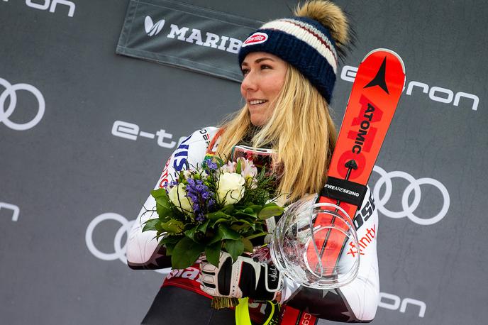 Mikaela Shiffrin | Mikaela Shiffrin: prišla, videla, (dvakrat) zmagala. | Foto Matic Ritonja/Sportida