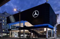 Mercedesov prvi salon, kjer ni bencina in dizla #foto