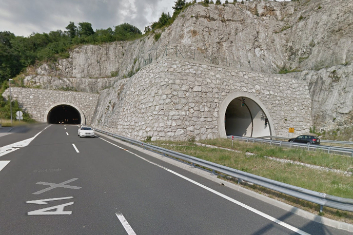 Predor Kastelec | Foto Google Street View