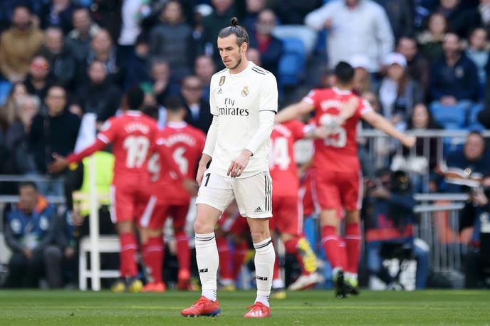 Gareth Bale | Real Madrid si je na svojem Santiagu Bernabeu privoščil hud spodrsljaj. | Foto Gulliver/Getty Images
