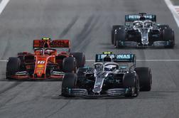Po smoli Ferrarija še druga dvojna zmaga Mercedesa v sezoni