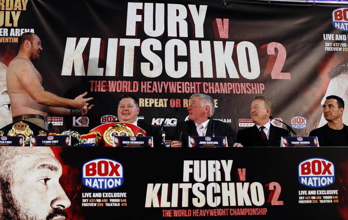 Tyson Fury Vladimir Klitschko | Foto Reuters