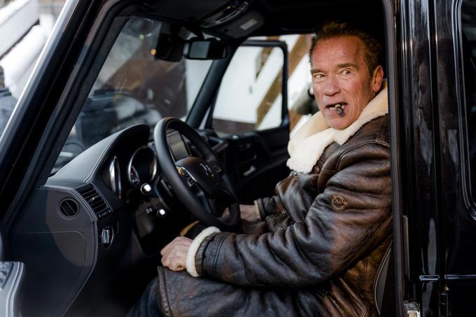 Schwarzenegger bo električnega mercedesa odpeljal s seboj v Kalifornijo. | Foto: Kreisel Electric